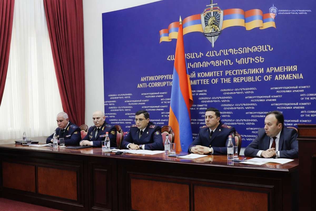 Հակակոռուպցիոն կոմիտեի կոլեգիայի նիստում ամփոփվել են 2025 թվականի արդյունքները. լավագույն ծառայողներին պարգևագրեր են հանձնվել