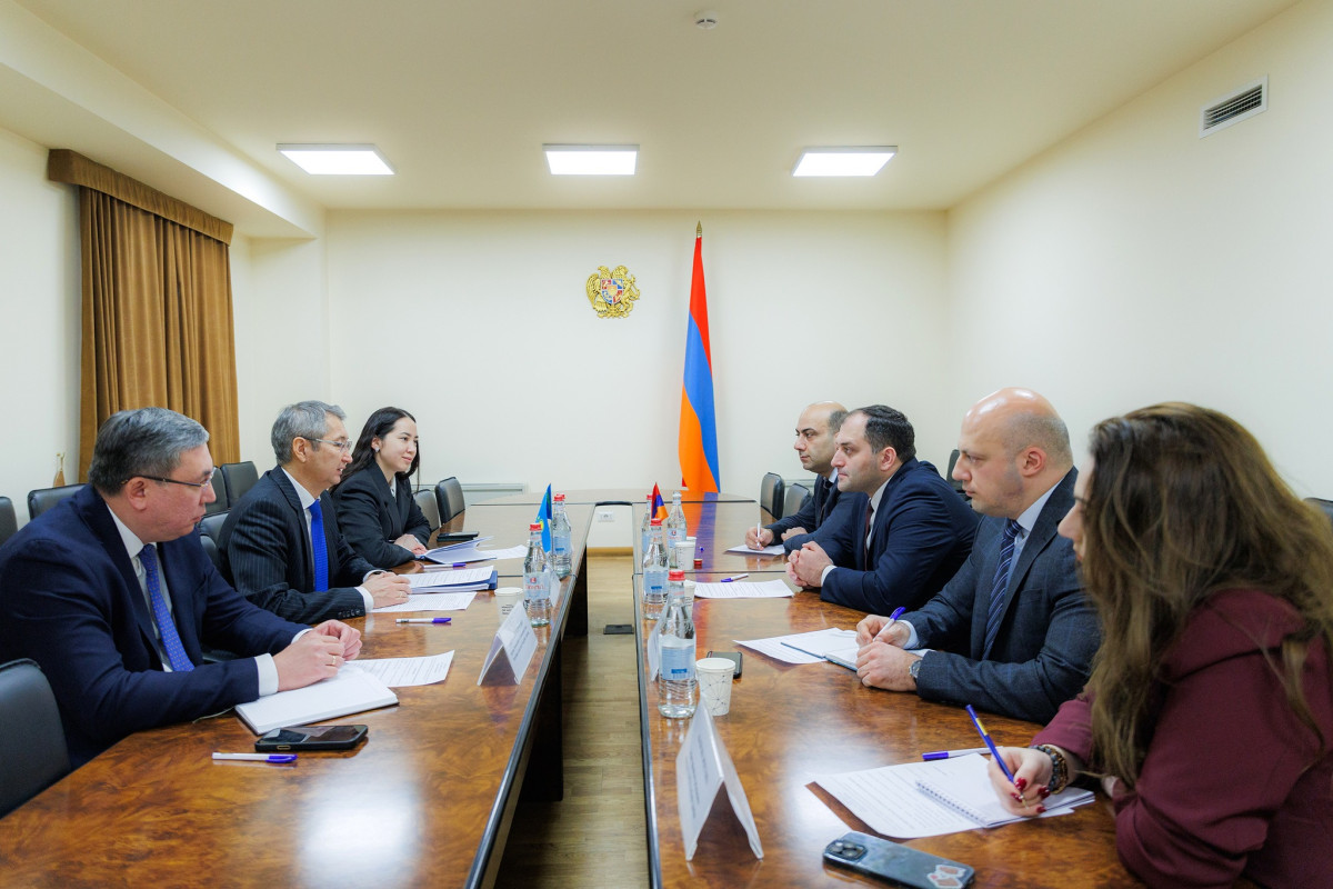 Քննարկվել են Հայաստան-Ղազախստան համագործակցության ընդլայնման հնարավորությունները թվայնացման և նորարարության ոլորտներում