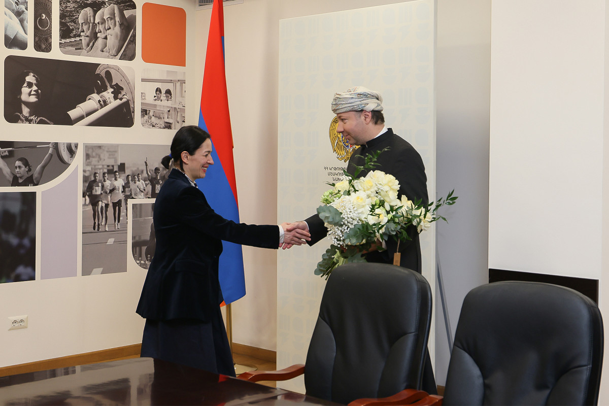 Քննարկվել են Երևանում Օմանի ազգային թանգարանի հետ համագործակցության զարգացման հարցերը