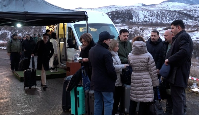 Azerbaijani civil society representatives arrived in Armenia via delimitated land border