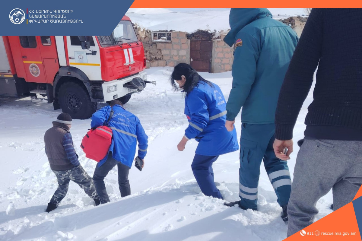 Օպերատիվ արձագանքի շնորհիվ քաղաքացու կյանքին վտանգ չի սպառնում․ օգնության են հասել փրկարարները