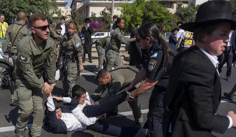 Israeli Orthodox Jews refuse to serve in army