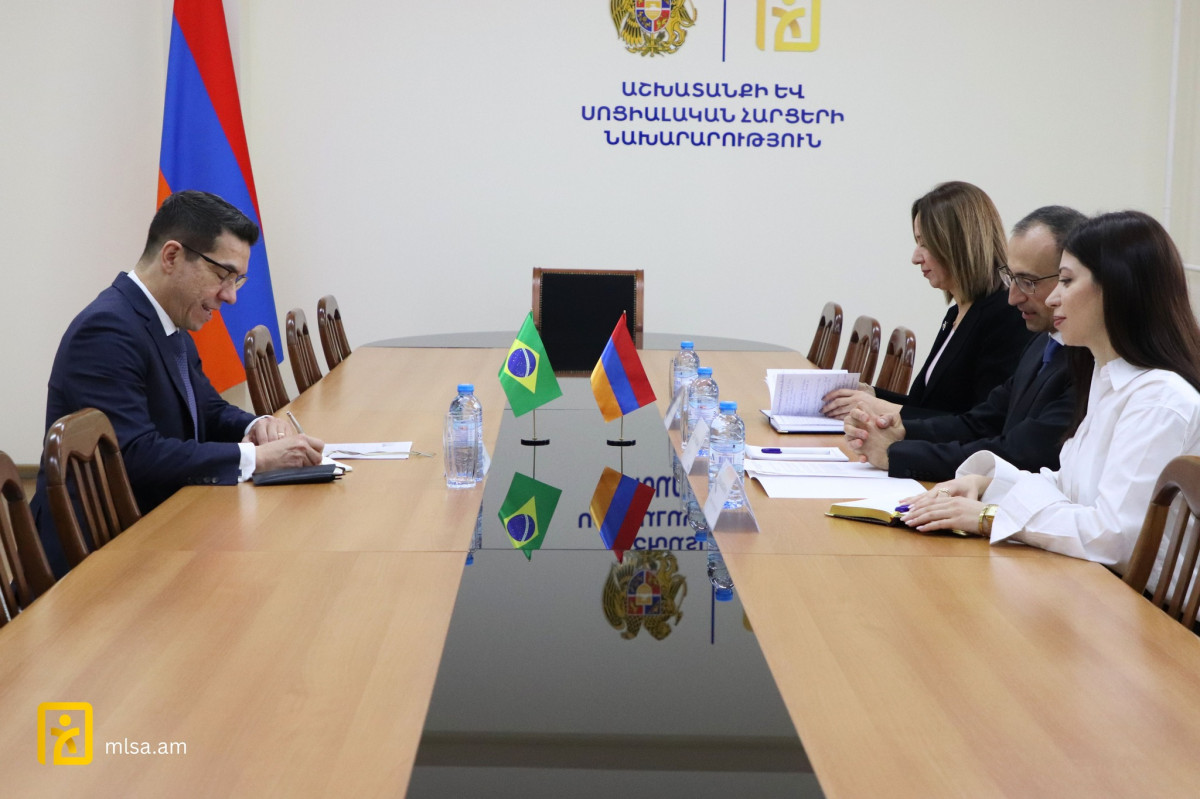 Դիտարկվել են աշխատանքի և զբաղվածության, սոցիալական աջակցության ոլորտներում  համագործակցության հնարավորությունները․ հանդիպում ԱՍՀՆ-ում