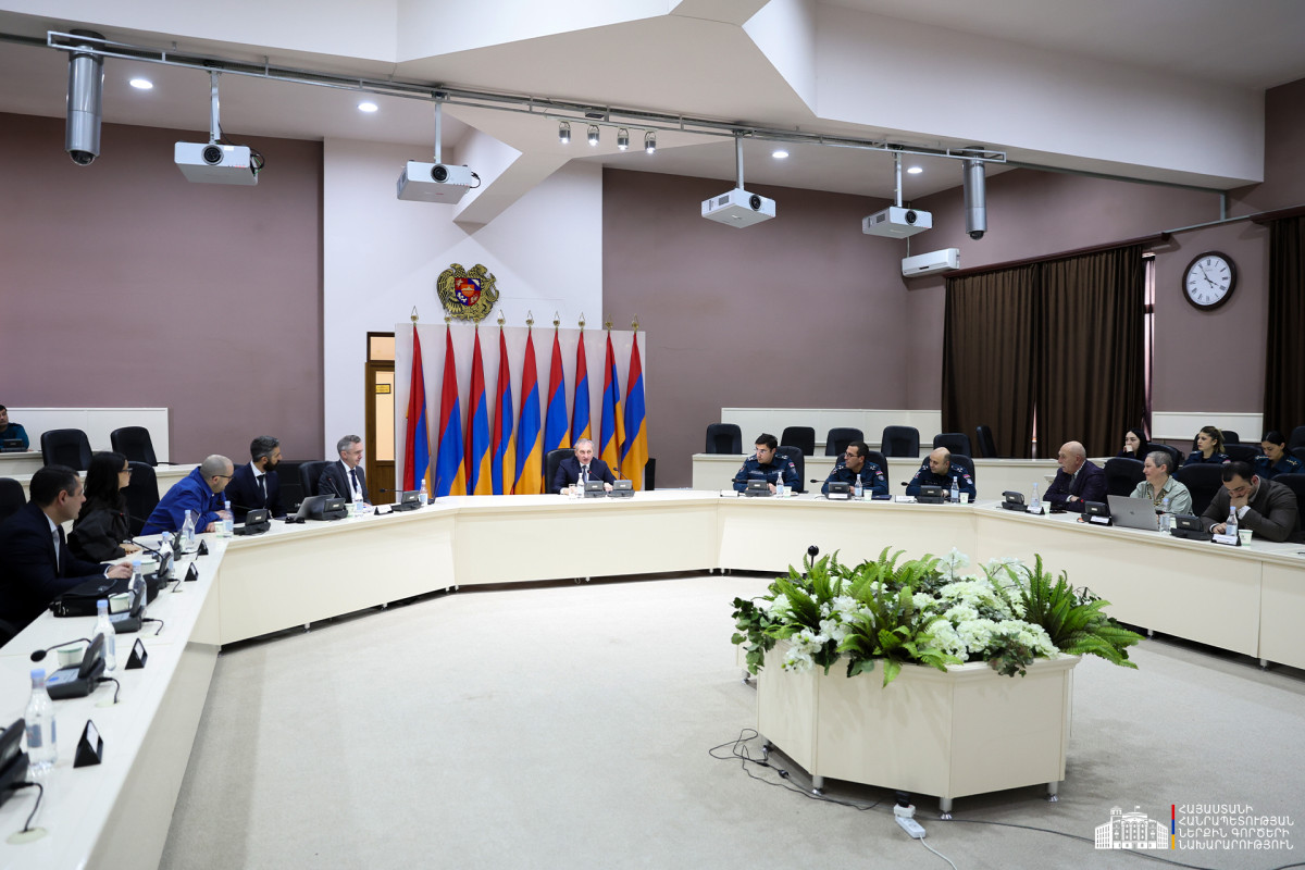 ԱՄՀ փորձագիտական խմբի հետ քննարկվել են Աղետների ռիսկի նվազեցման և կլիմայական փոփոխություններին դիմակայունությանն ուղղված հարցեր