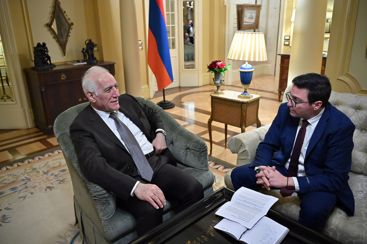 ՀՀ նախագահը հունական Manifesto պարբերականին տված հարցազրույցում անդրադարձել է Հայաստանի արտաքին քաղաքական մոտեցումներին