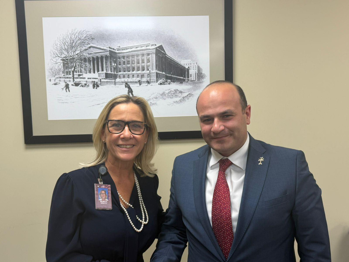 Ambassador discusses Armenia-US cooperation with Deputy Assistant for US Treasury Secretary