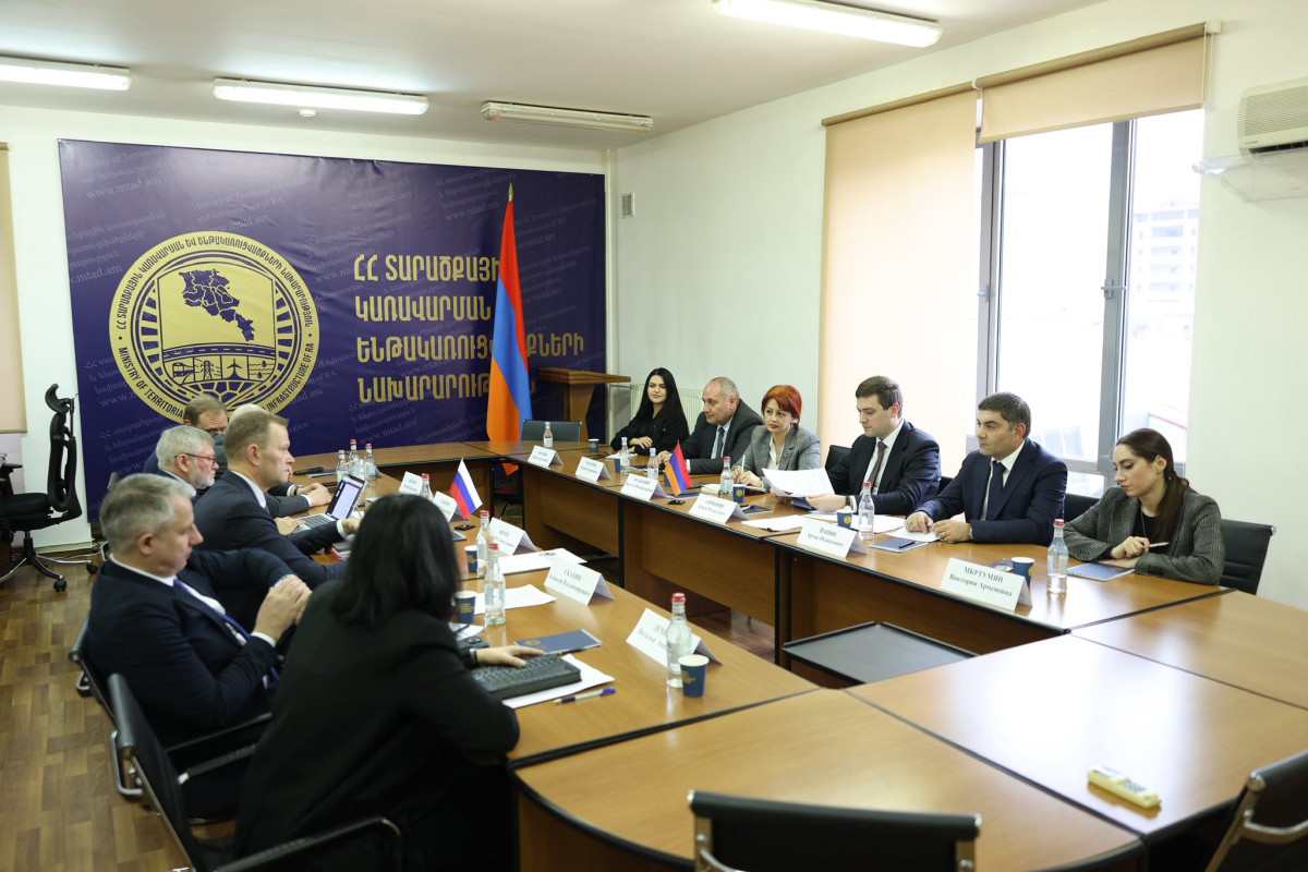 Ռուսական կողմի հետ քննարկվել է Գյումրի–Ախուրիկ–Թուրքիայի սահման և Երասխ-Նախիջևանի սահման երկաթուղային ենթակառուցվածքների վերականգնումը