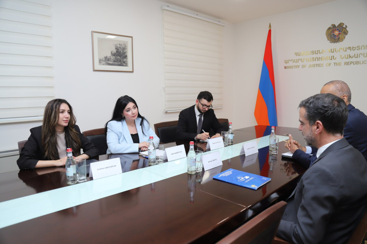 ԵԽ պաշտոնյայի հետ քննարկվել են միջազգային կոնվենցիաների իմպլեմենտացմանն առնչվող հարցեր
