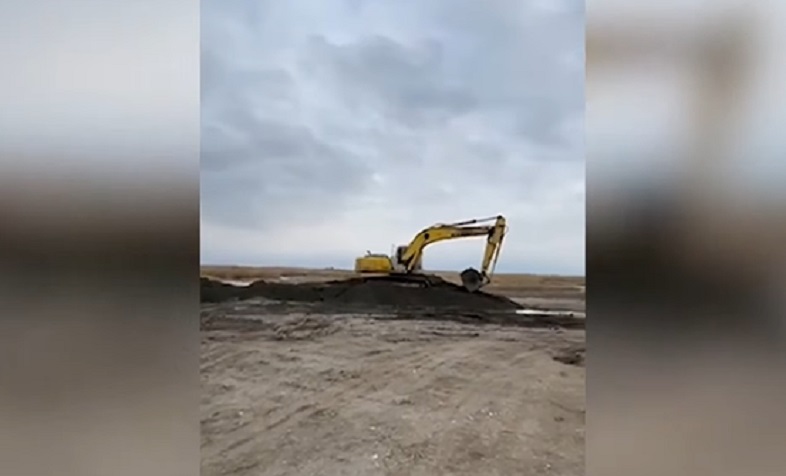 Արմավիրի քրեական ոստիկանները ապօրինի հանքարդյունահանման դեպք են բացահայտել