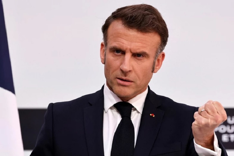 France is not part of this war and we will not get involved: Macron