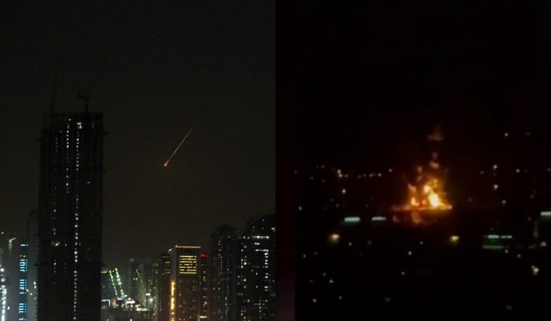 Fire near Dubai airport under control after drone attack, flights suspended