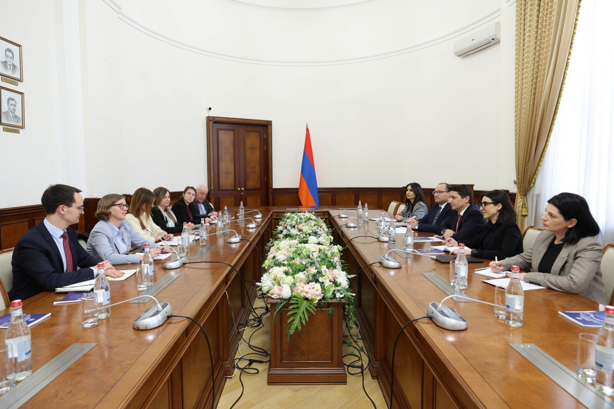 Վահե Հովհաննիսյանը և KfW պատվիրակությունը քննարկել են ջրային, էներգետիկ ոլորտներում ընթացիկ համագործակցությանն առնչվող հարցեր
