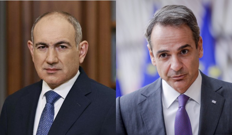 Ermənistan Yunanıstanla dostluq münasibətlərini yüksək qiymətləndirir: Baş nazir Kiriakos Mitsotakisə təbrik mesajı göndərib