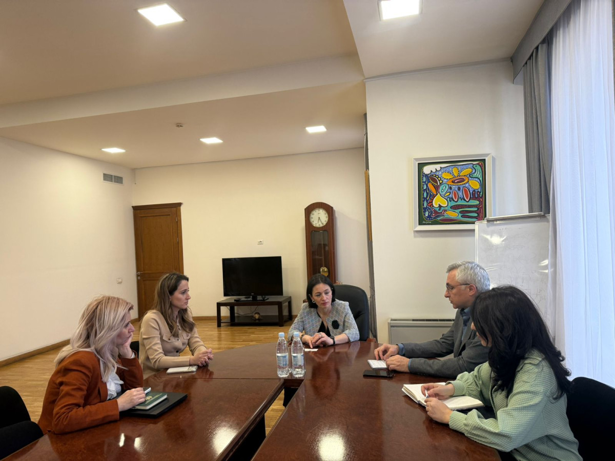 Ջրային ոլորտում մասնագետների պակասից մինչև էկոկրթություն. կոմիտեի նախագահի հանդիպումը ԿԳՄՍ նախարարի հետ