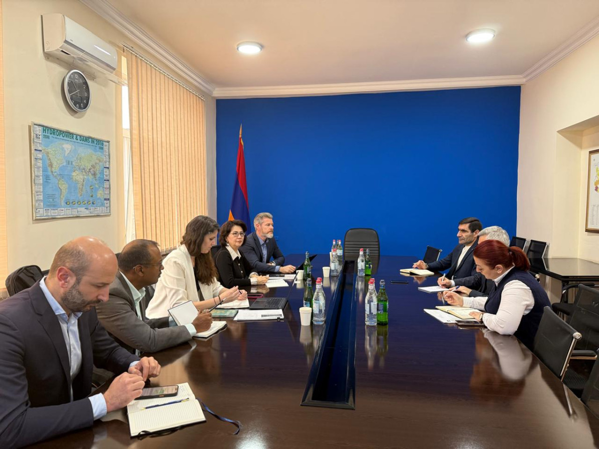 Քննարկվել են Ասիական զարգացման բանկի միջոցով իրականացվող ջրային ռեսուրսների կառավարման և կեղտաջրերի մաքրման ծրագրերը