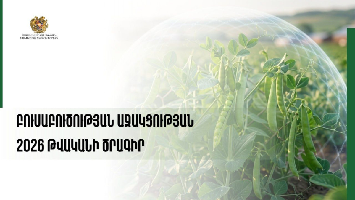 ՀՀ կառավարությունը հաստատել է «Բուսաբուծության աջակցության 2026 թվականի ծրագիրը»
