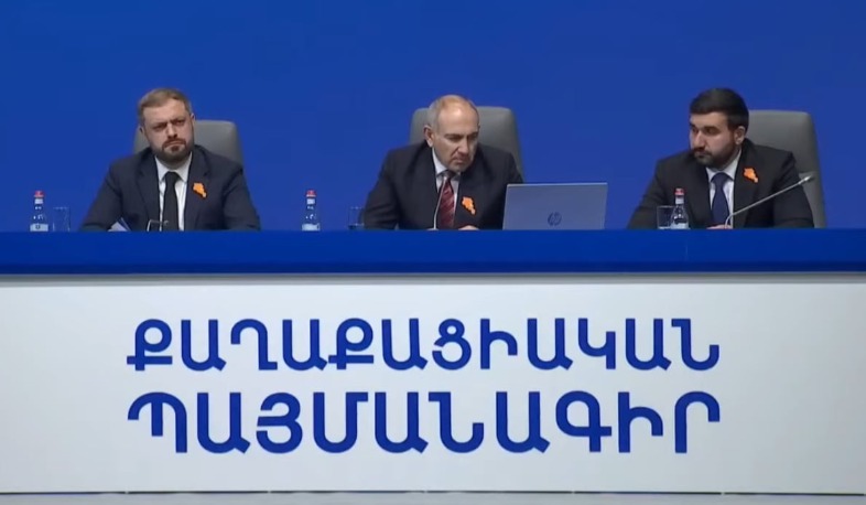 Նիկոլ Փաշինյանը միաձայն ընտրվեց «Քաղաքացիական պայմանագիր» կուսակցության վարչապետի թեկնածու