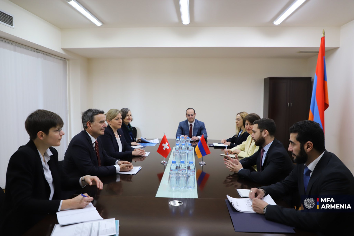 Հայաստանի  և Շվեյցարիայի ԱԳՆ-ների միջև տեղի են ունեցել քաղաքական խորհրդակցություններ