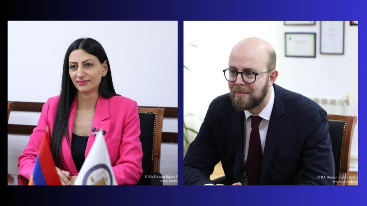 Անահիտ Մանասյանը ընդունել է Կոնրադ Ադենաուեր հիմնադրամի Հարավային Կովկասում ծրագրի ղեկավարին