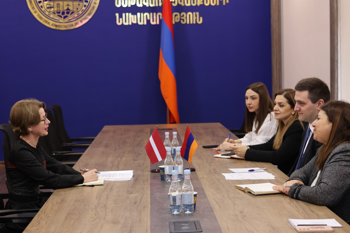 Լատվիայի դեսպանի հետ քննարկվել են տրանսպորտային ոլորտում համագործակցությանն առնչվող հարցեր