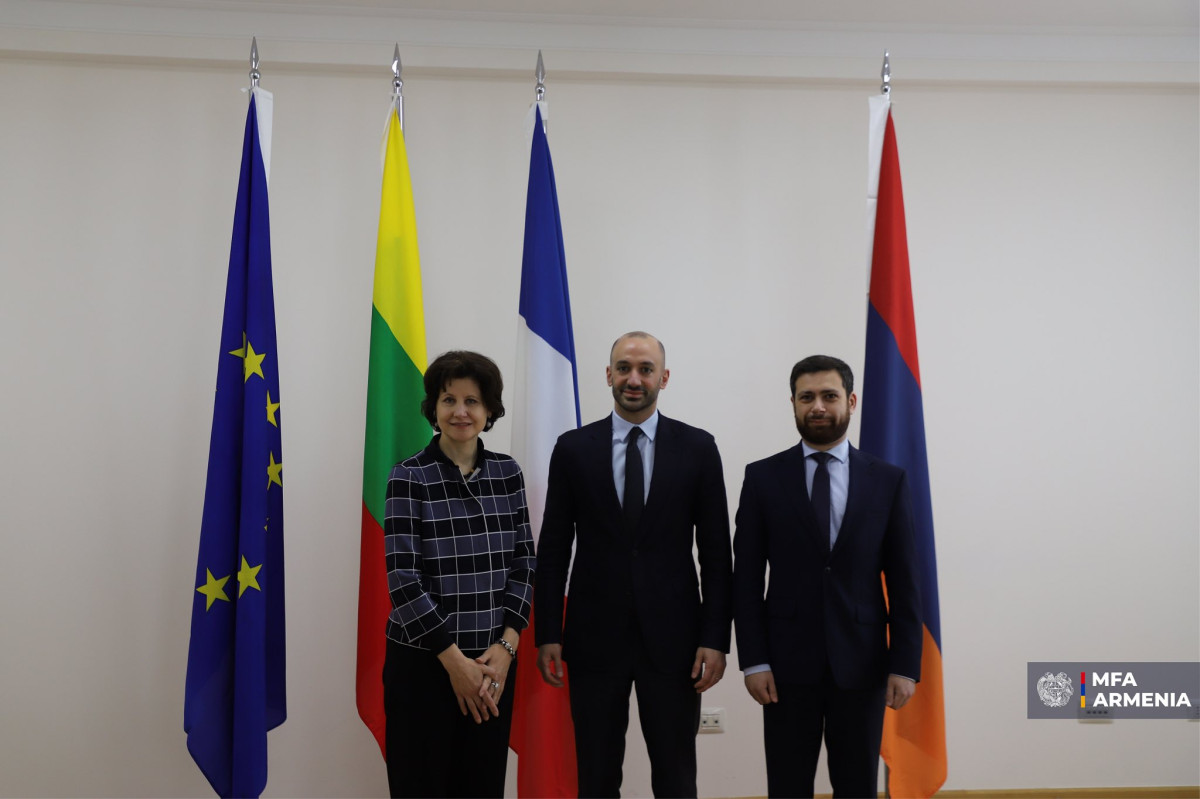 Քննարկվել են Հայաստան-Ֆրանսիա, Հայաստան-Լիտվա երկկողմ օրակարգի հարցեր