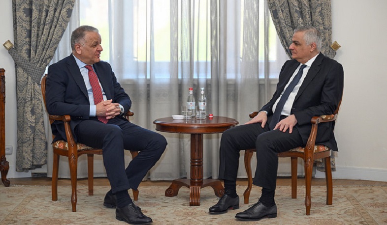 Mher Qriqoryan AB səfiri ilə demokratik və iqtisadi dayanıqlığın gücləndirilməsi ilə bağlı məsələləri müzakirə edib