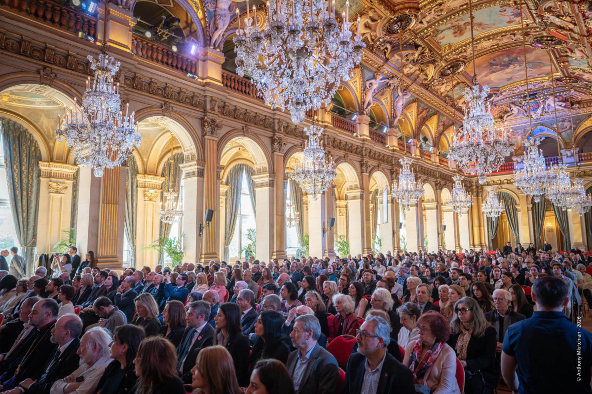 111th anniversary of Armenian Genocide was marked at Paris City Hall
