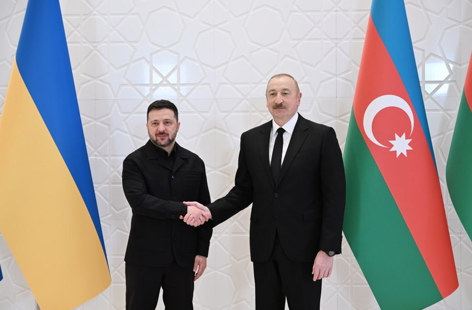 Zelensky met with Aliyev in Gabala