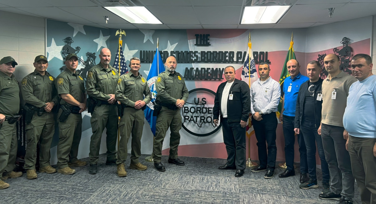 Armenian border guards became familiar with work of U.S. Customs and Border Protection Service at U.S.-Mexico border