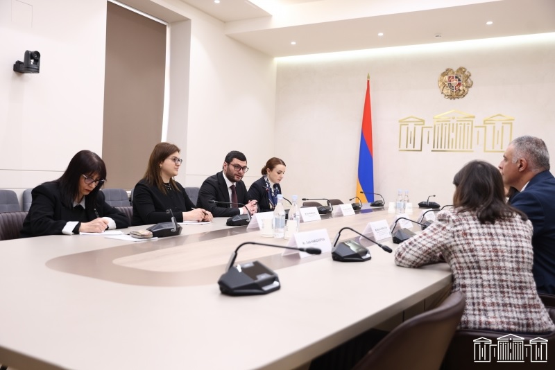 Դավիթ Առաքելյանը ԱԺ-ում ընդունել է «Արևելյան գործընկերության հանրային կառավարման բարեփոխումների տարածաշրջանային ծրագիր III»-ի ղեկավարին