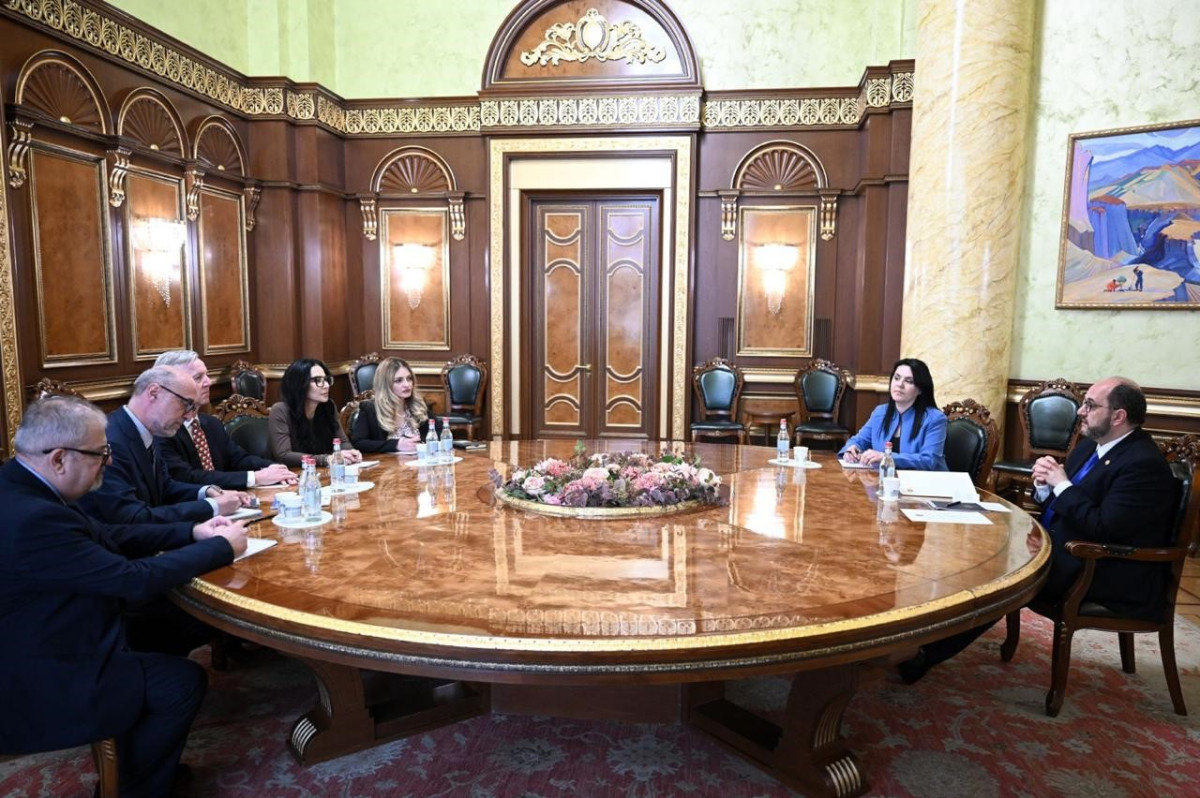 Արայիկ Հարությունյանը հանդիպել է Ընտրական համակարգերի միջազգային հիմնադրամի նախագահի հետ