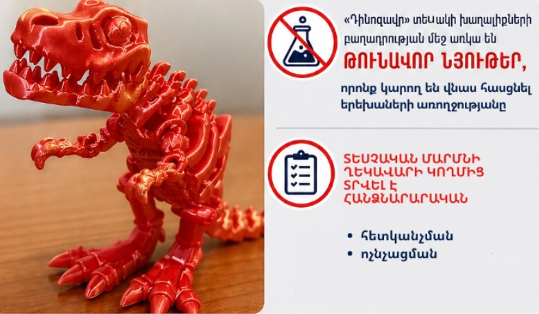 ՇՎՏՄ-ն վտանգավոր խաղալիք է հայտնաբերել. ոչնչացման հանձնարարական է տրվել