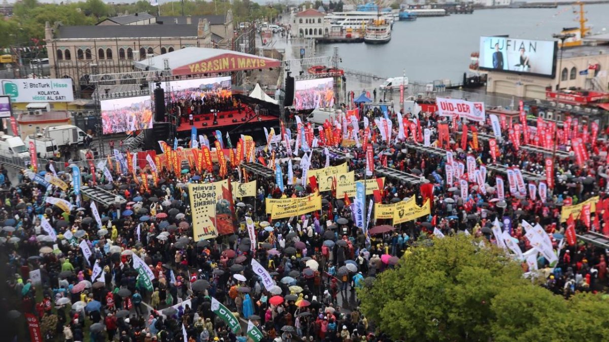 May Day protests in Turkey: hundreds arrested