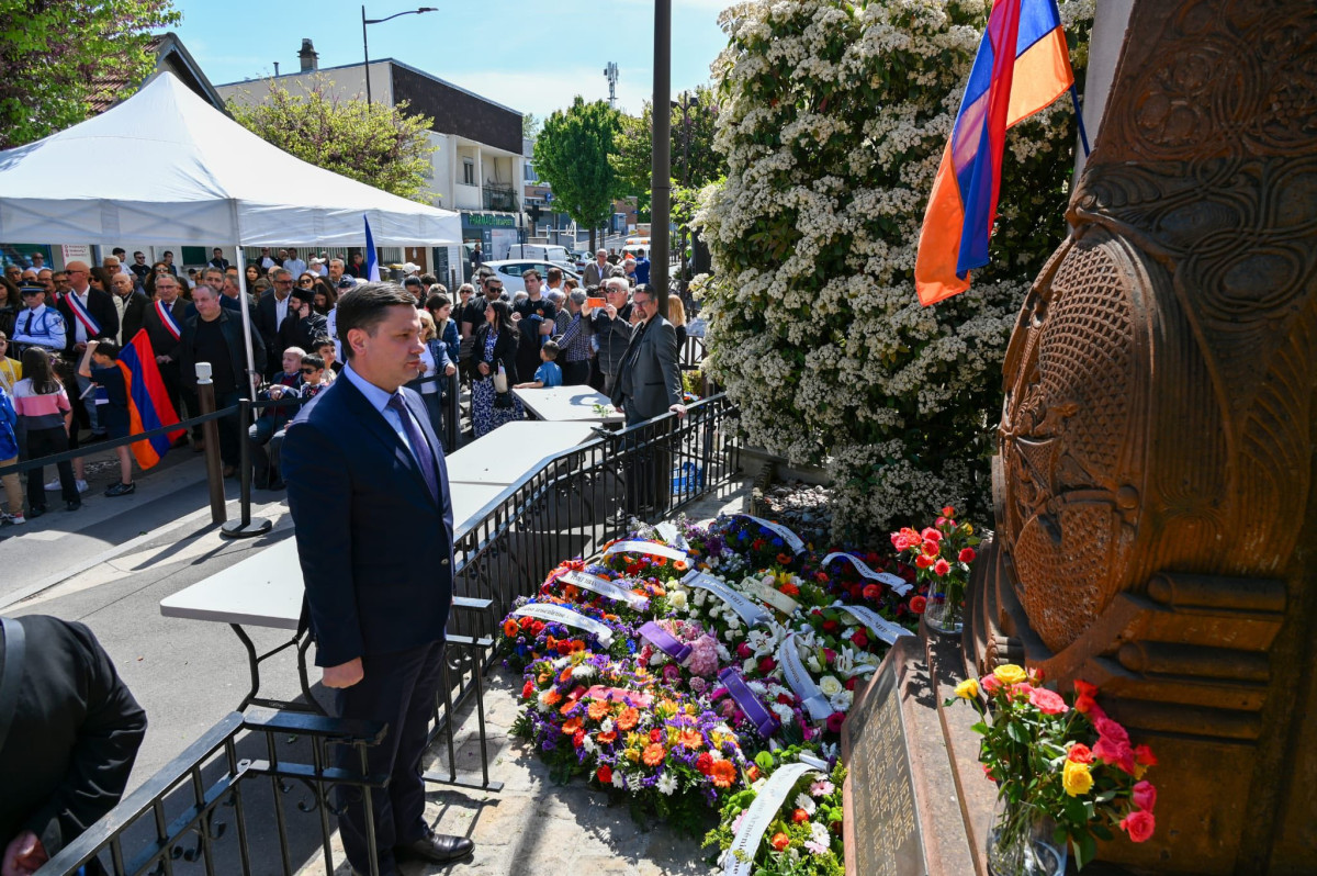 Commemorative events dedicated to 111th anniversary of Armenian Genocide held in several cities in France