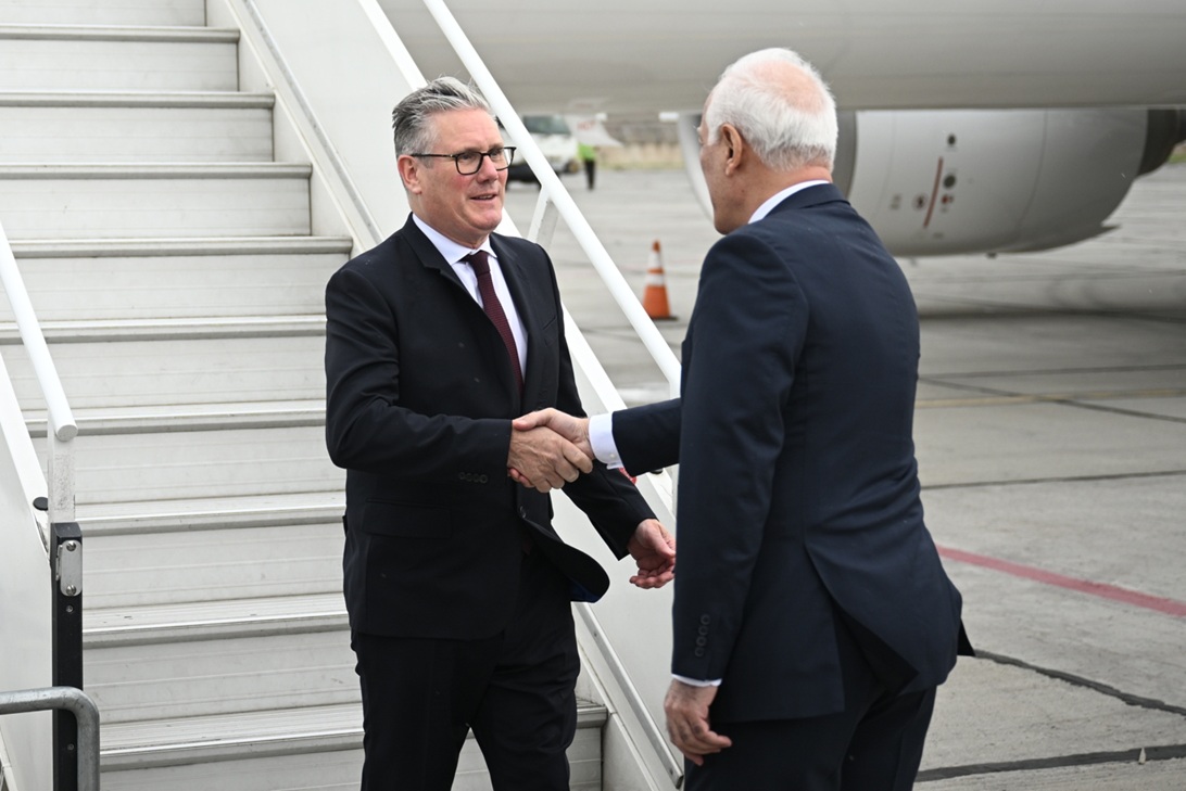 Prime Minister of United Kingdom Keir Starmer arrived in Armenia