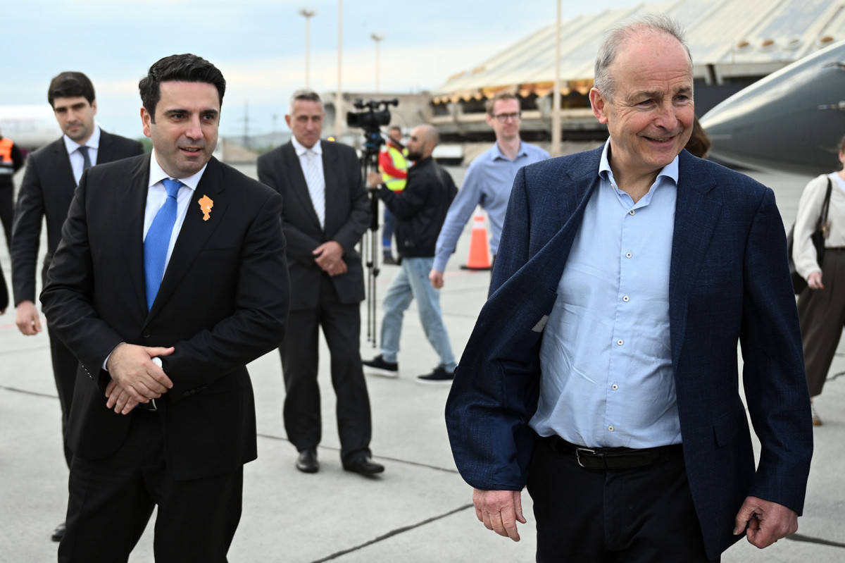 Prime Minister of Ireland arrived in Armenia