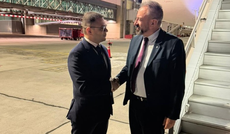 Minister of Foreign Affairs of San Marino Luca Beccari arrived in Armenia