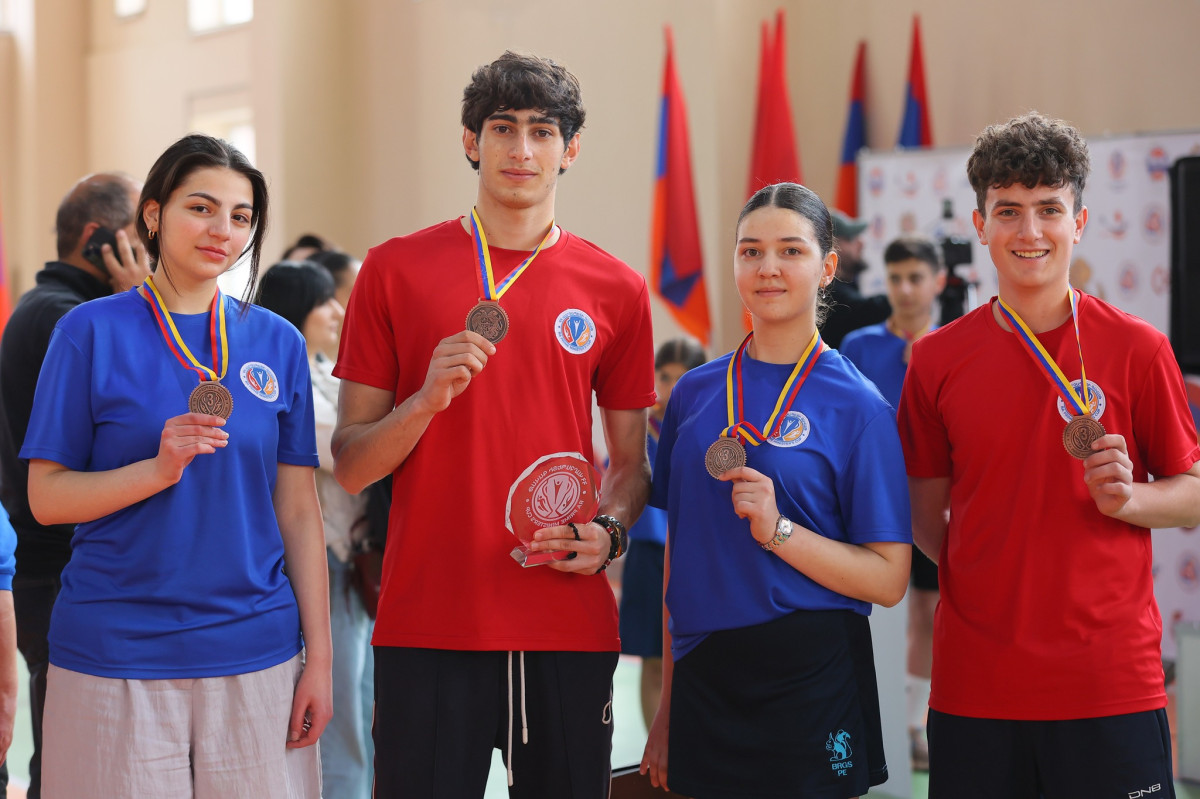 «ՀՀ վարչապետի գավաթ» սեղանի թենիսի սիրողական մրցաշարի համայնքային փուլին մասնակցել են 607 դպրոցի աշակերտներ