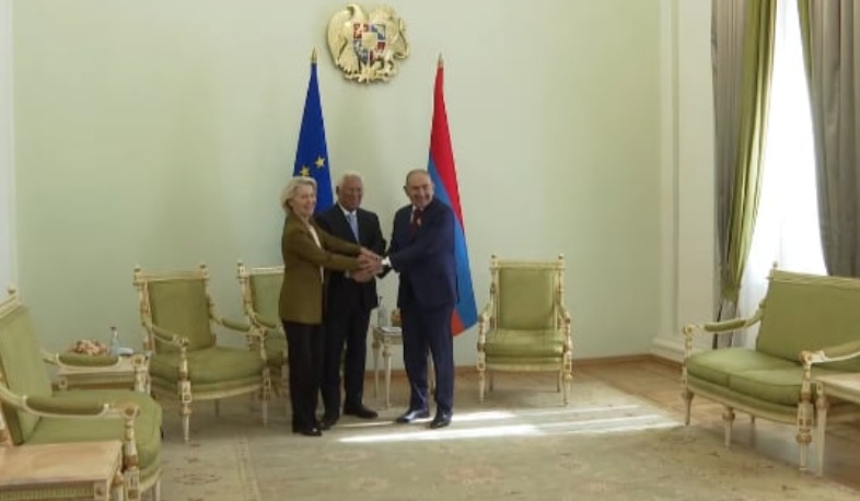 Avropa Şurasının prezidenti Antonio Kosta və Ursula fon der Leyen ilə şəxsi söhbət: Baş nazir video yayımladı
