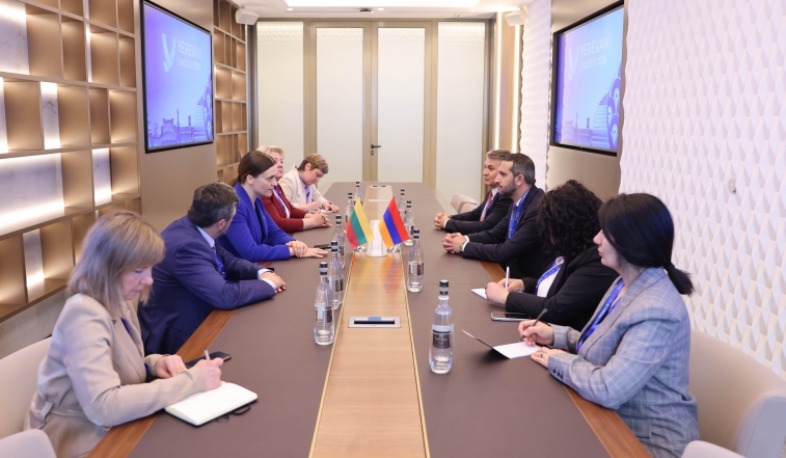 Ռուբեն Ռուբինյանը Լիտվայի Սեյմասի պատվիրակության հետ քննարկել է ԵՄ վիզաների ազատականացման գործընթացին առնչվող հարցեր