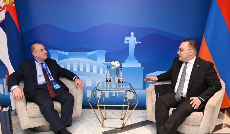 Within framework of Yerevan Dialogue, Secretary General of MFA of Armenia met with Acting Secretary General of Ministry of Foreign Affairs of Serbia