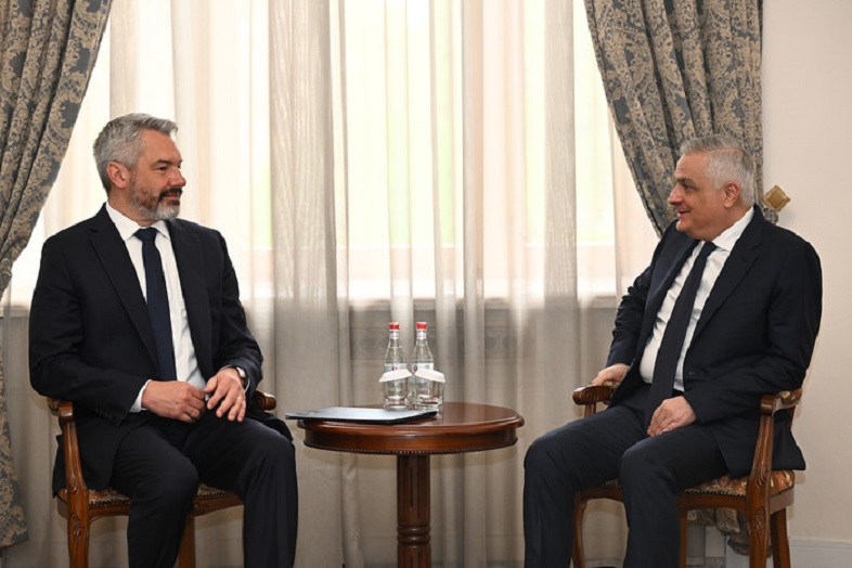 Mher Grigoryan and Karl Nehammer discussed Progress of European Investment Bank programs in Armenia