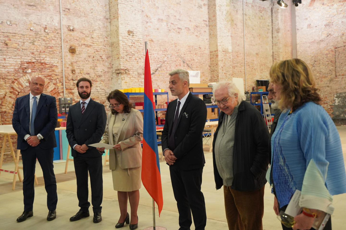 Վենետիկի բիենալեի շրջանակներում տեղի է ունեցել Հայաստանի տաղավարի պաշտոնական բացման արարողությունը