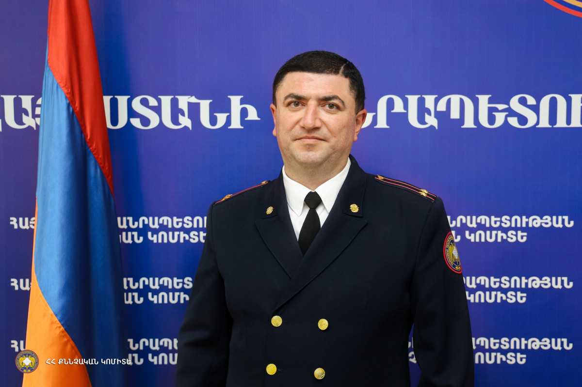 Հովհաննես Սարգսյանը նշանակվել է Սյունիքի մարզային քննչական վարչության պետի տեղակալ