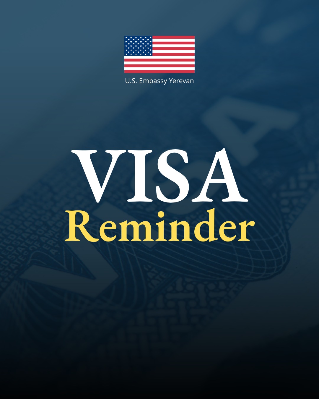 If you are unsure whether your visa was canceled, contact U.S. embassy or consulate: U.S. Embassy