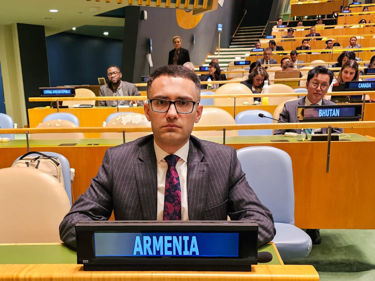 Արսեն Քոթանջյանն ընտրվել է ՄԱԿ-ի գլխավոր ասամբլեայի 81-րդ նստաշրջանի 1-ին կոմիտեի փոխնախագահ