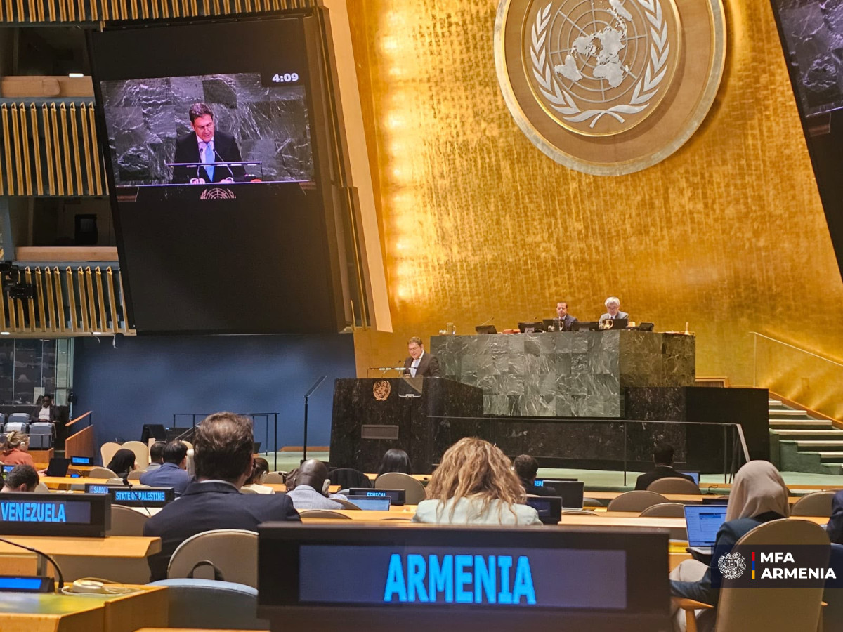 UN General Assembly unanimously adopted resolution 'Education for Peace' initiated by Armenia