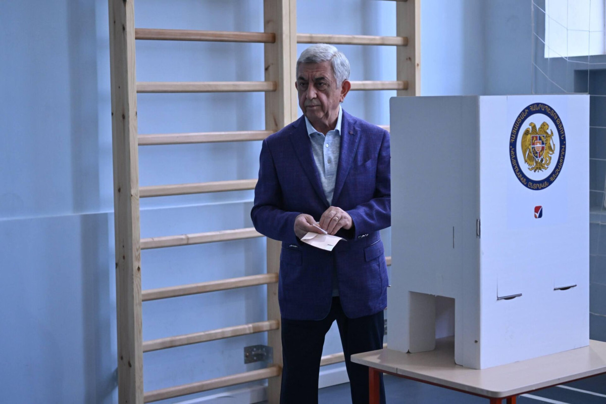 Սերժ Սարգսյանը քվեարկել է