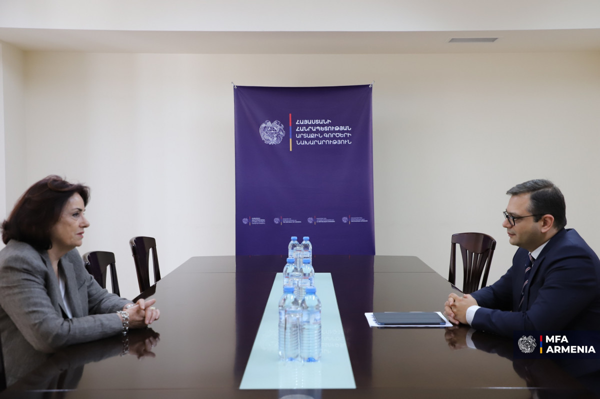 ԱԳ նախարարի տեղակալը Մարիա Թելալյանի հետ հանդիպմանն ընդգծել է ՀՀ պատրաստակամությունը ԺՀՄԻԳ-ի հետ կառուցողական համագործակցության շարունակական ընդլայնմանը