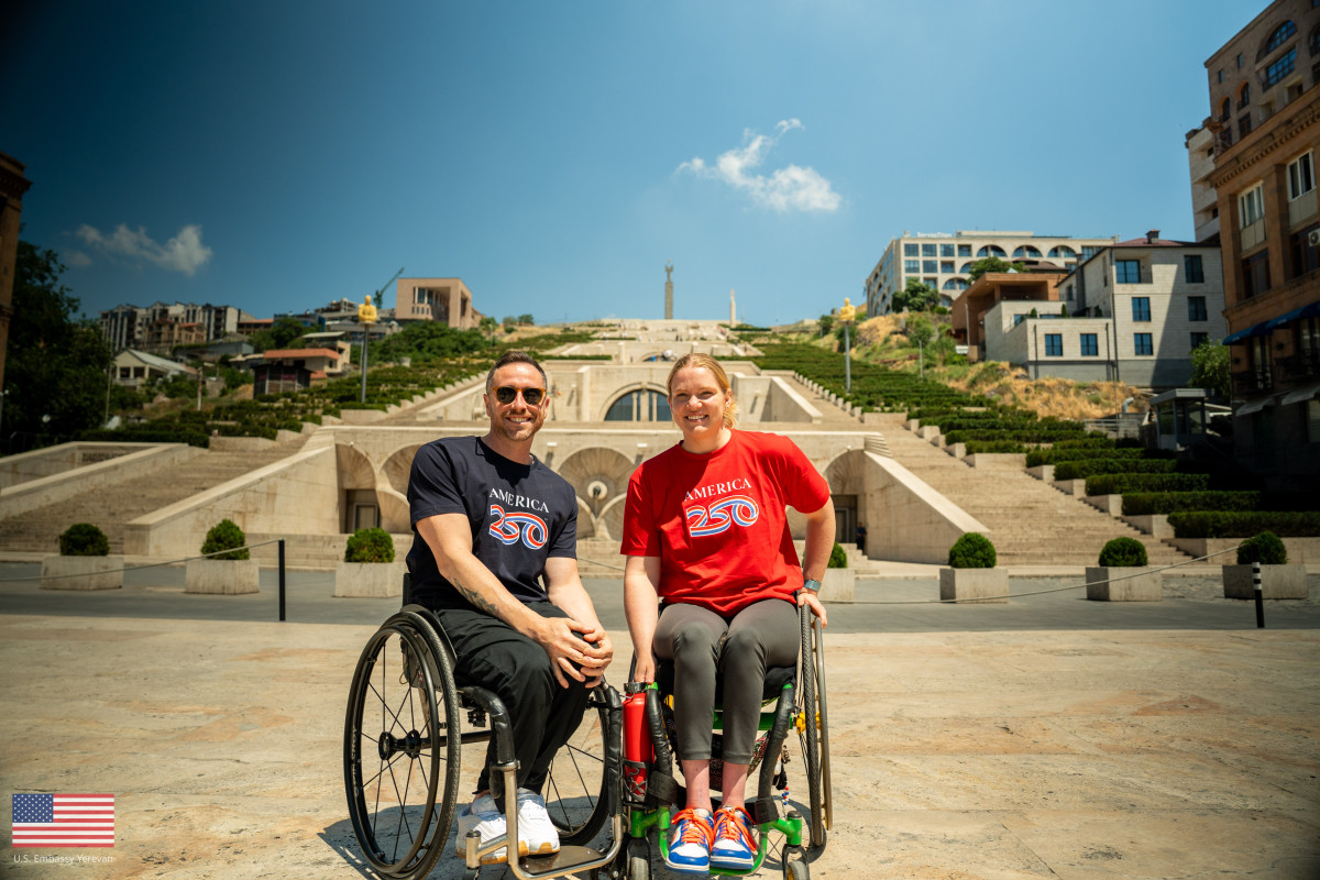 Team USA Paralympic gold medalists are in Armenia: U.S. Embassy